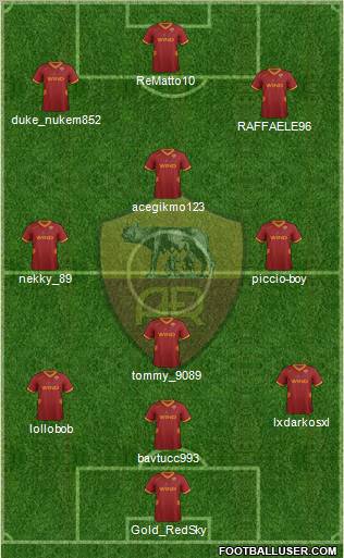 AS Roma Formation 2011