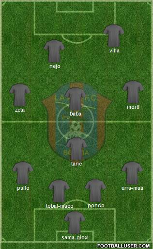 La Paz FC Formation 2011