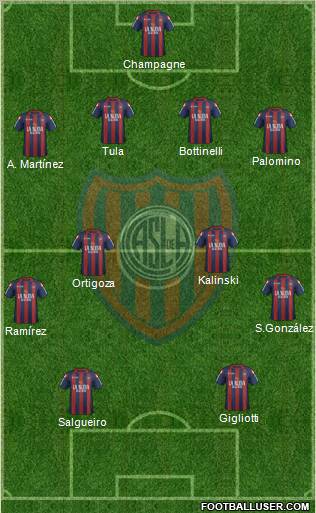 San Lorenzo de Almagro Formation 2011