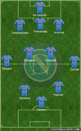 Napoli Formation 2011