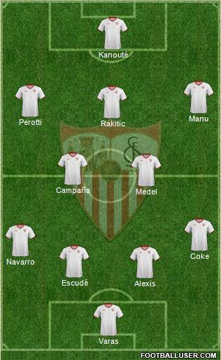 Sevilla F.C., S.A.D. Formation 2011