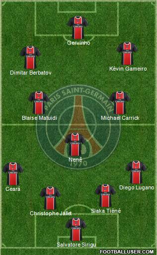 Paris Saint-Germain Formation 2011
