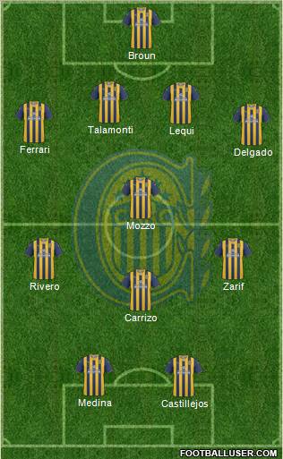 Rosario Central Formation 2011
