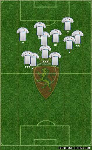 R. Zaragoza S.A.D. Formation 2011