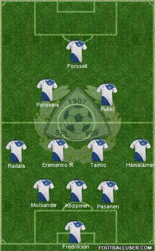 Finland Formation 2011