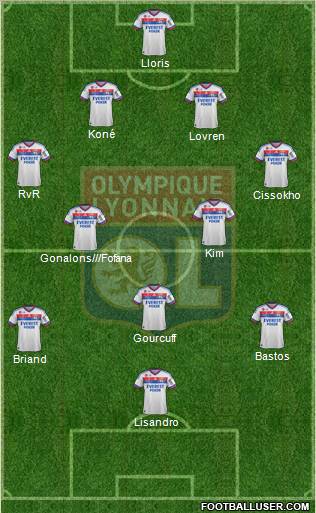 Olympique Lyonnais Formation 2011
