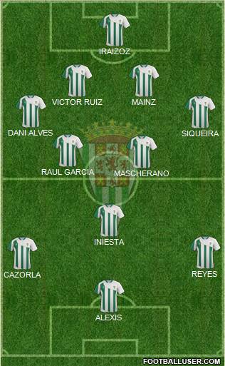 Córdoba C.F., S.A.D. Formation 2011