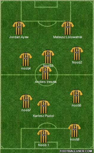 Hull City Formation 2011