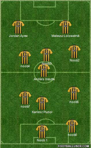 Hull City football formation