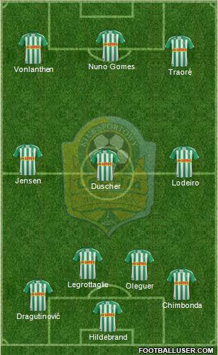 Lechia Gdansk Formation 2011