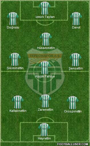 Tepecik Belediyespor Formation 2011