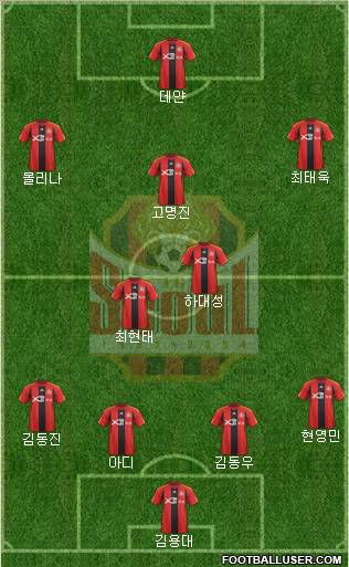 FC Seoul Formation 2011