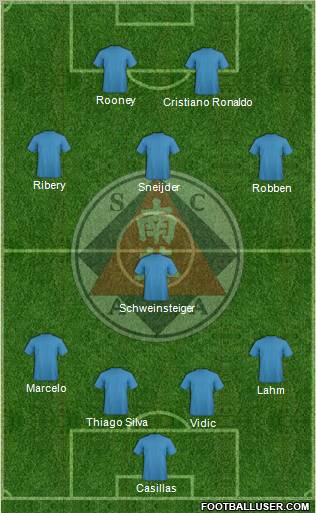 South China Athletic Association Formation 2011