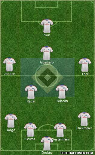 Hamburger SV Formation 2011