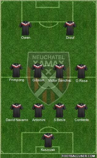 Neuchâtel Xamax FC Formation 2011