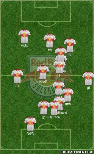 FC Salzburg Formation 2011