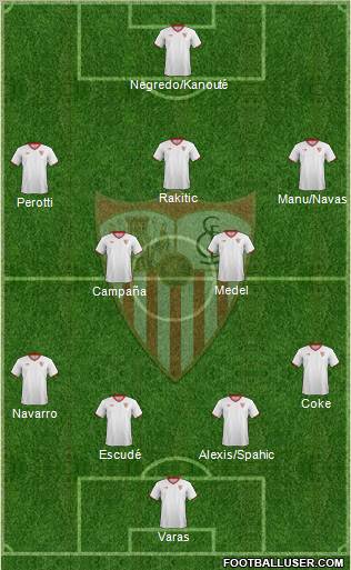 Sevilla F.C., S.A.D. Formation 2011