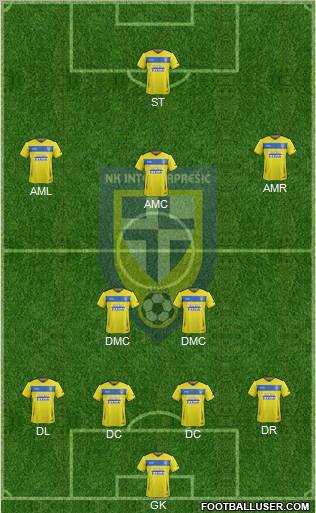 NK Inter (Z) Formation 2011