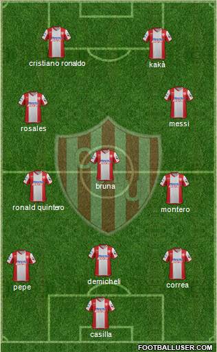 Unión de Santa Fe Formation 2011