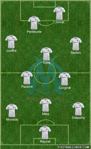 Olympique de Marseille Formation 2011
