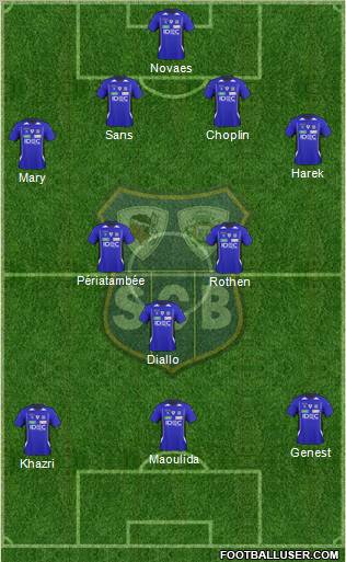 Sporting Club Bastia Formation 2011
