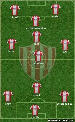 Unión de Santa Fe Formation 2011