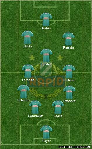 SK Rapid Wien Formation 2011