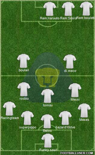 Club Pumas de Cuernavaca Formation 2011
