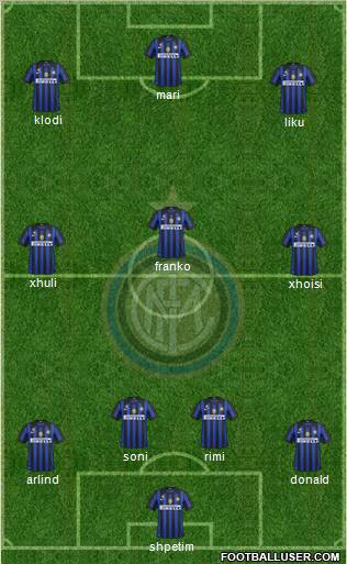 F.C. Internazionale Formation 2011