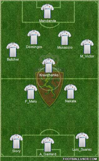 R. Zaragoza S.A.D. Formation 2011