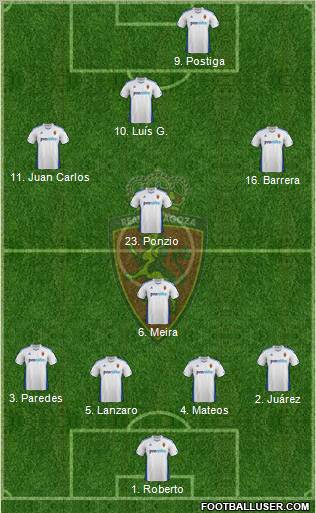 R. Zaragoza S.A.D. Formation 2011