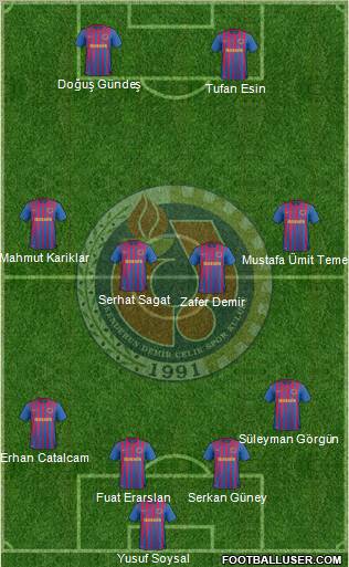 Iskenderun Demirçelikspor Formation 2011