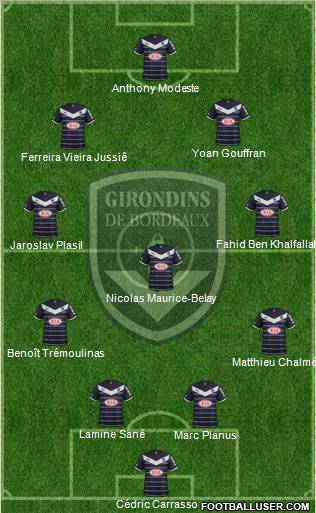 FC Girondins de Bordeaux Formation 2011