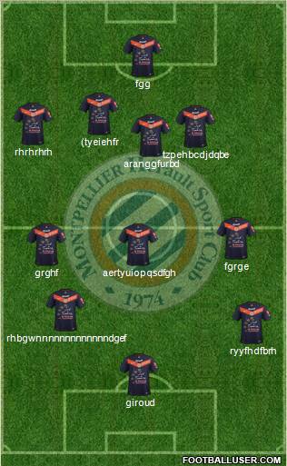 Montpellier Hérault Sport Club Formation 2011