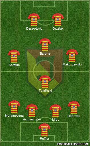 Jagiellonia Bialystok Formation 2011
