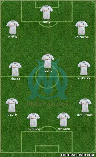 Olympique de Marseille Formation 2011