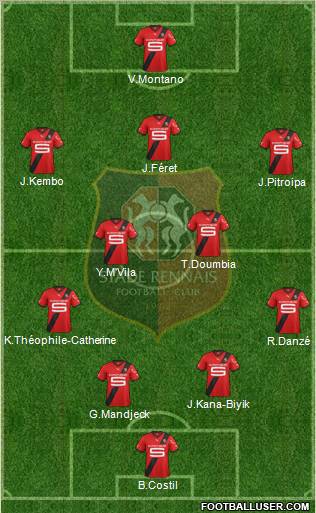 Stade Rennais Football Club Formation 2011