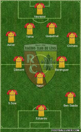 Racing Club de Lens Formation 2011