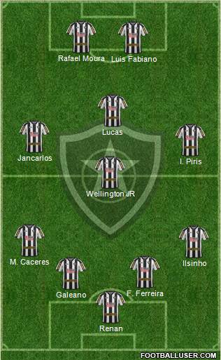 Botafogo FR Formation 2011