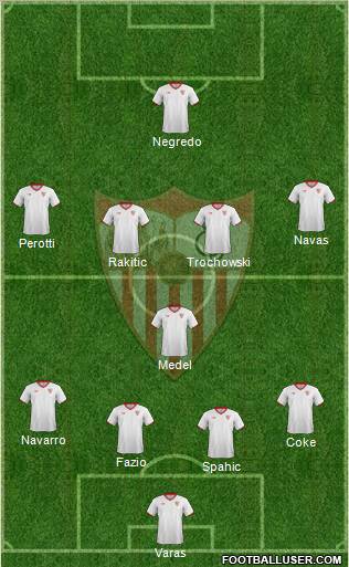 Sevilla F.C., S.A.D. Formation 2011