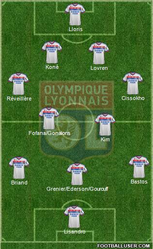 Olympique Lyonnais Formation 2011