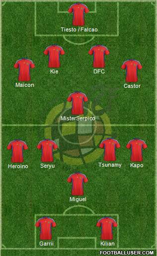 Spain Formation 2011