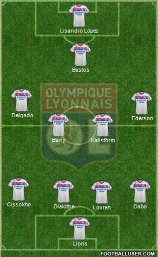 Olympique Lyonnais Formation 2011