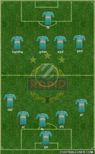 SK Rapid Wien Formation 2011