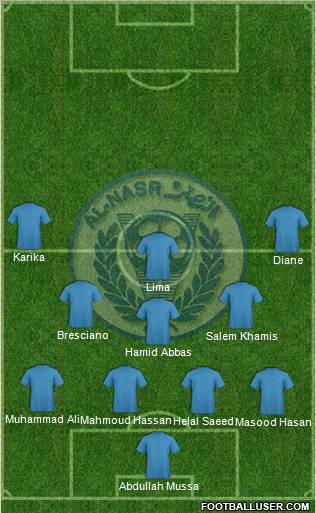 Al-Nassr (UAE) Formation 2011