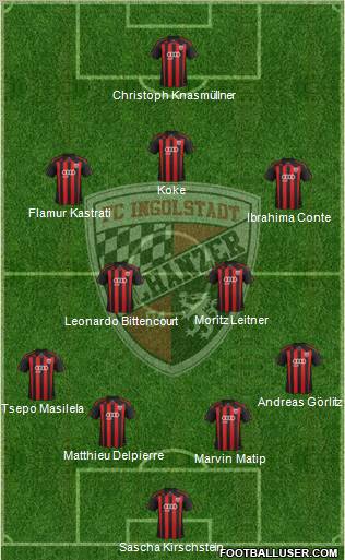 FC Ingolstadt 04 football formation