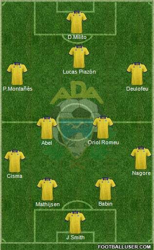 A.D. Alcorcón Formation 2011