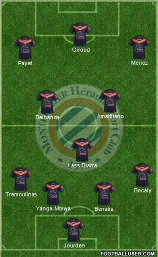 Montpellier Hérault Sport Club Formation 2011