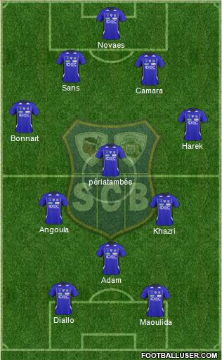 Sporting Club Bastia Formation 2011