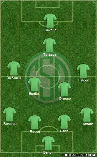 Sportivo Desamparados Formation 2011